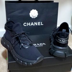 PRADA knit trainer